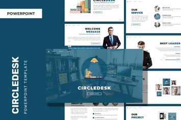 Circledesk - Business Powerpoint Template