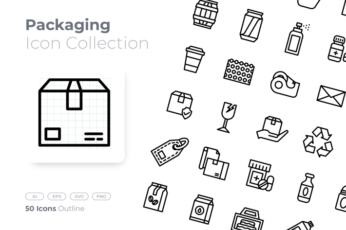 Packaging Outline Icon