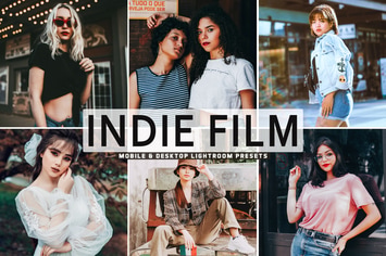 Indie Film Mobile & Desktop Lightroom Presets