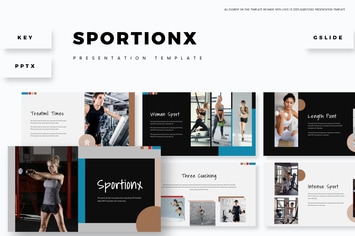 Sportionx - Presentation Template
