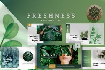 Freshness Modern - Beautiful Powerpoint Template