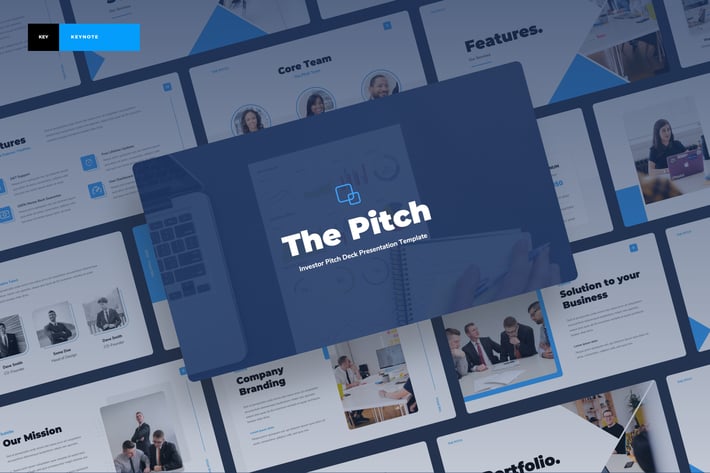 Thepitch - Investor Pitch Deck Keynote