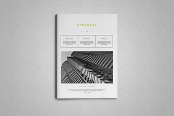 Indesign Business Proposal Template