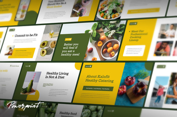 Kalofit - Healthy Food Powerpoint Presentation