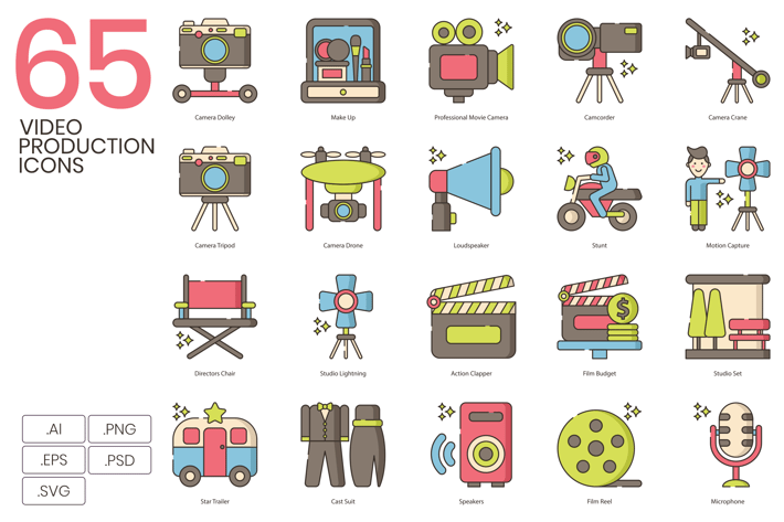 Video Editing Icons