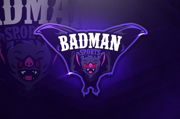 Badman Sports - Mascot & Esport Logo
