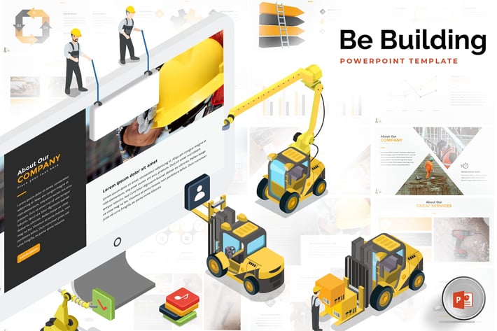 Building & Construction Powerpoint Template