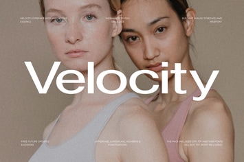 Velocity - Premium Sans-Serif font