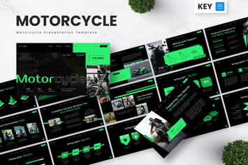 Motorcycle - Motorcycle Keynote Templates