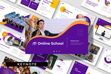 ONLINE SCHOOL - Creative Home Education Keynote