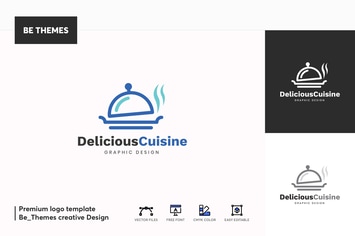 Deliciouse Cuisine Logo Template