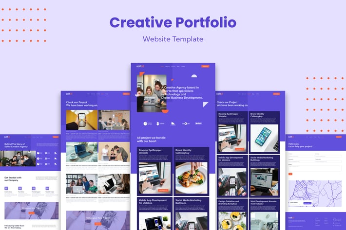 Creative Portfolio Website Template