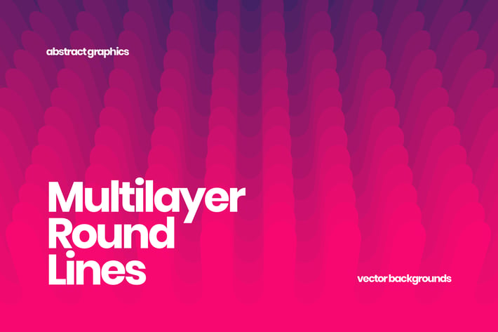 Multilayer Round Lines Backgrounds