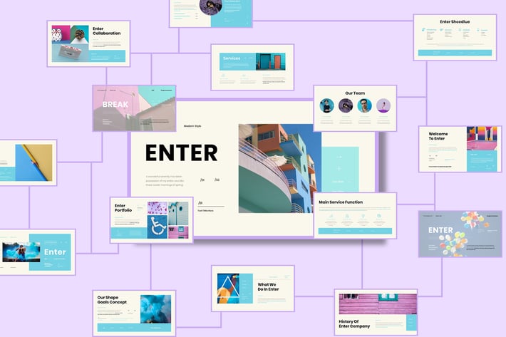 Enter - Business Presentation Keynote Template