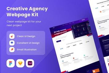 Creative Agency Webpage Kit