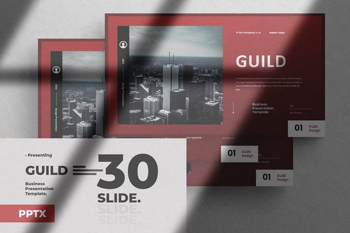 Guild - Business Presentation PowerPoint Template