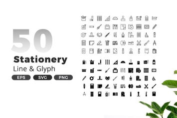 Stationery Icon Pack