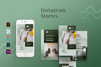 Real Estate Instagram stories Template