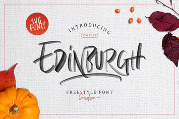 Edinburgh - SVG Font