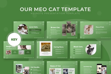 Our Meow Cat - Keynote Template