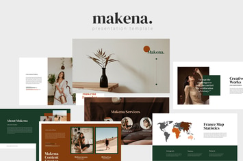 Makena - Creative Powerpoint Template