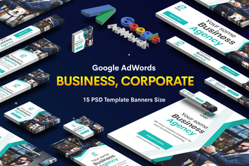 Business, Corporate Banners Ad