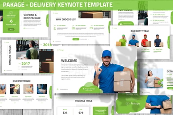 Pakage - Delivery Keynote Template