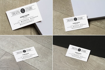 Business Card Mock Up Vol 10