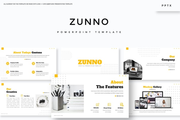 Zunno - Powerpoint Template