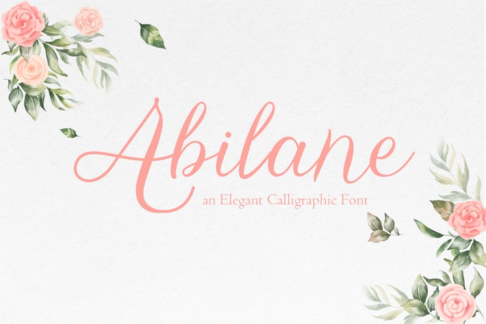 Abilane - Elegant Calligraphic