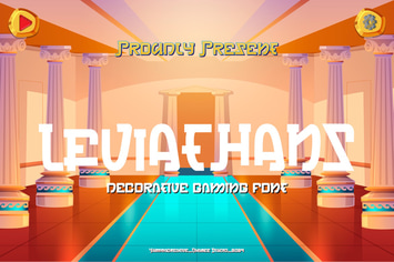 Leviathans - Decorative Gaming Font