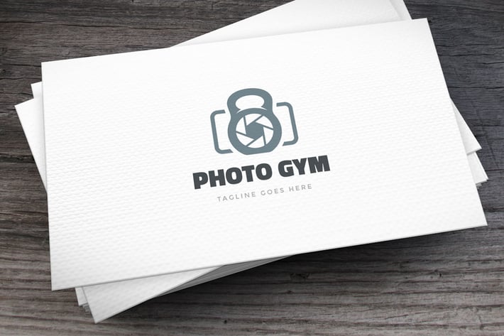 Photo Gym Logo Template