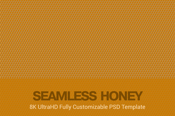 8K UltraHD Custom Seamless Honey Background