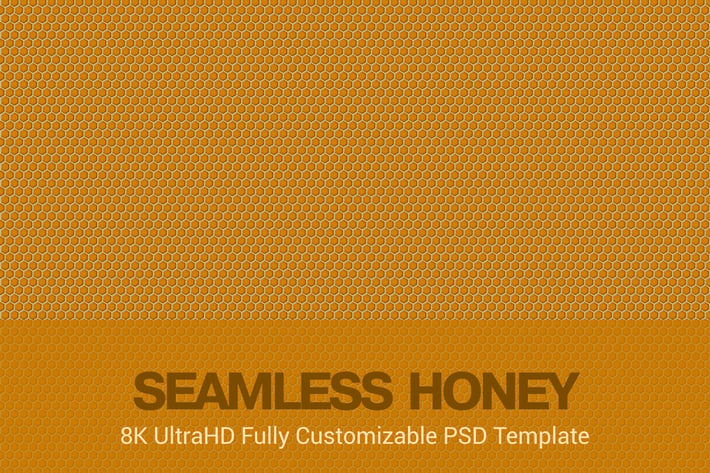 8K UltraHD Custom Seamless Honey Background