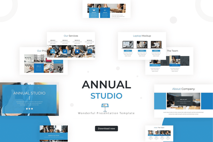 Annual Studio - Keynote Template