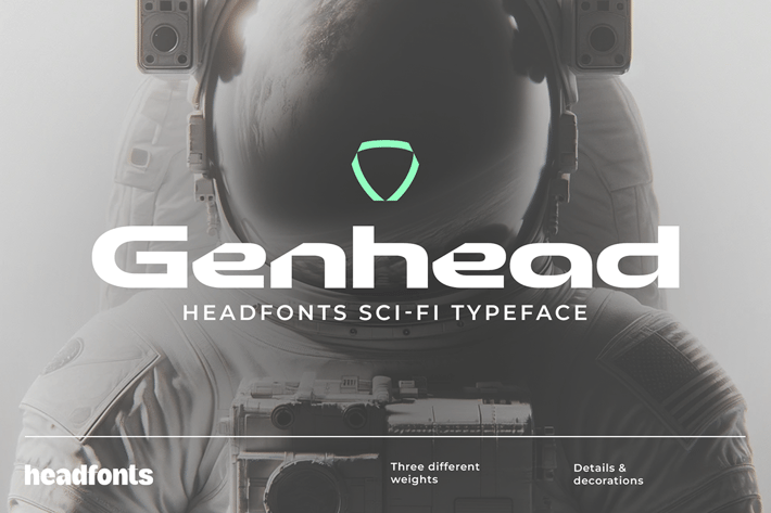 Genhead The Typeface That's Light-Years Ahead