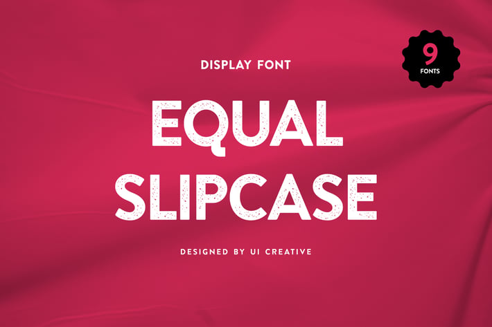 Equal Slipcase Sans Serif Font Family
