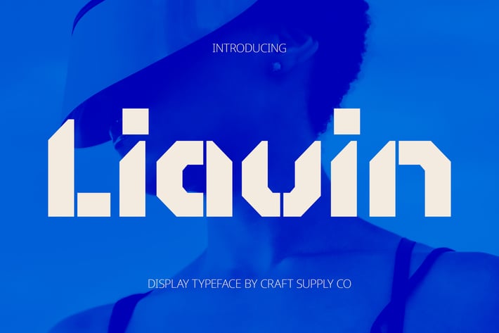 Liavin – Futuristic Font