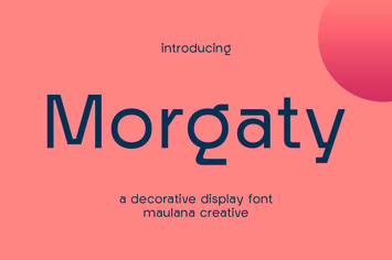 Morgaty Sans Display Font