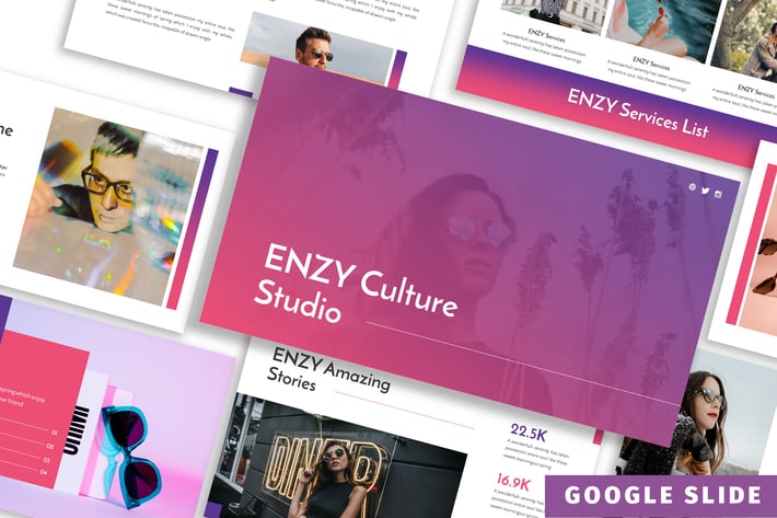 Enzy - Business Google Slide Template