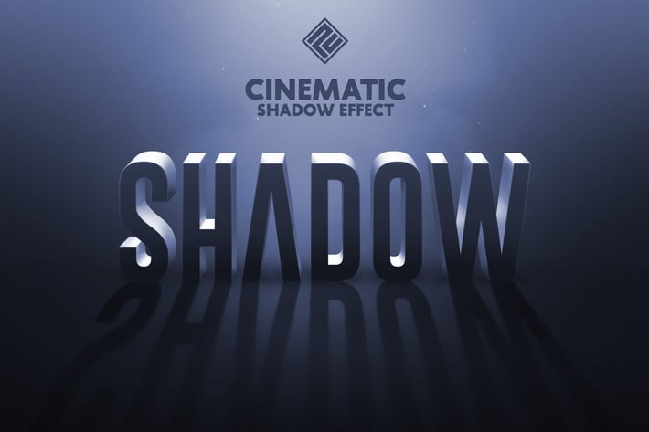 Cinematic Shadow Text Effect - Premium Collection