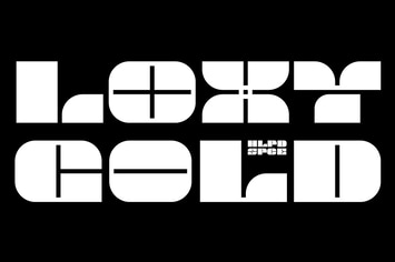 HS Loxy Gold - A Stencil Bold Display Font