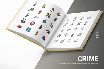 Crime - Icons