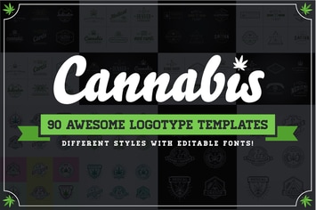 Cannabis Logotype Templates