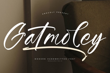 Gatmoley Modern Handwritten Font
