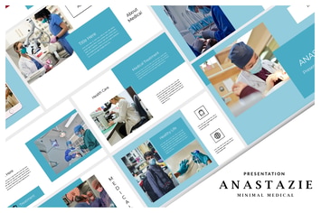 Anastazie Minimal Medical - PowerPoint Template
