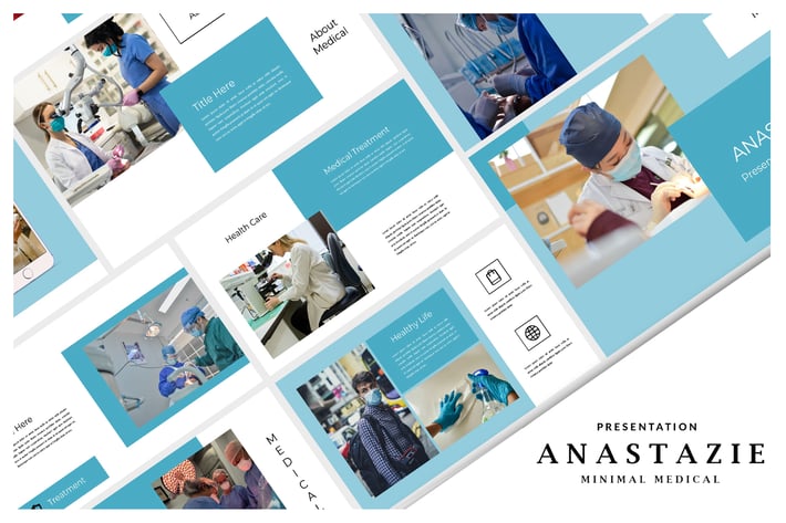 Anastazie Minimal Medical - PowerPoint Template