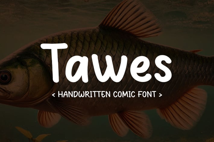 Tawes - Comic Font