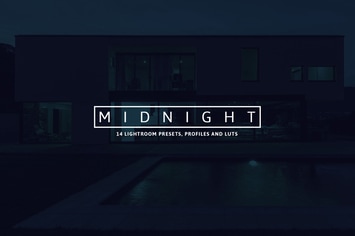 14 Midnight Lightroom Presets, Profiles and LUTs