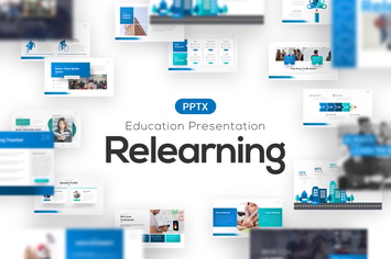 Relearning Education Powerpoint Template